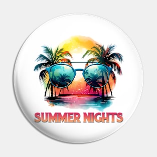 Summer nights - Made In The 80s Retro Pin