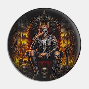 The Skull King (Portrait) Pin