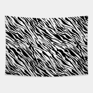 Zebra Skin Pattern Tapestry