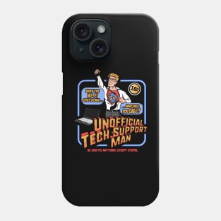 Unofficial Tech Support Man Phone Case