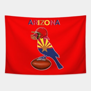 Red Cardinal Arizona Tapestry