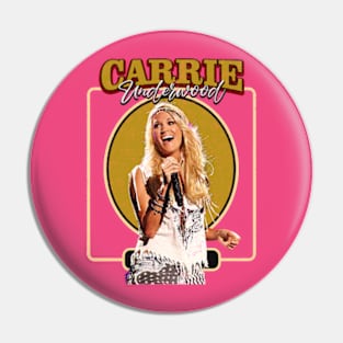 Carrie Underwood 21 design Pin