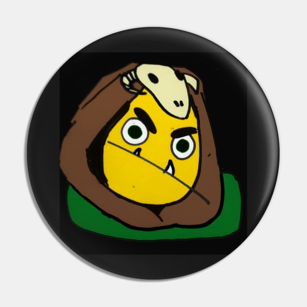 Grumpy Ogre Bubbles Pin by JJMonty-Art