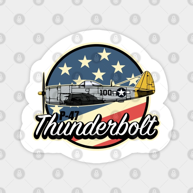 P-47 Thunderbolt Magnet by TCP