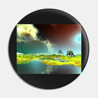 The Planet at the Edge of the Cloud Pin