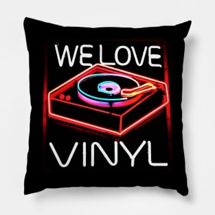 Vinyl records Love 'em Pillow