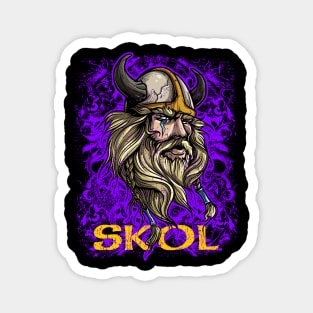 Skol Shirt Nordic Scandinavian Viking Magnet