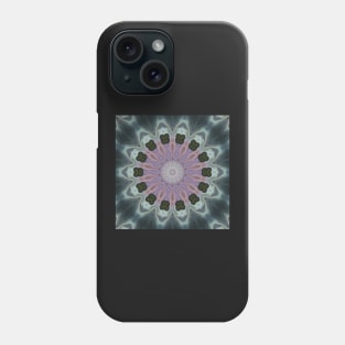 Abstract Sci-fi bio-tech Kaleidoscope pattern (Seamless) 23 Phone Case