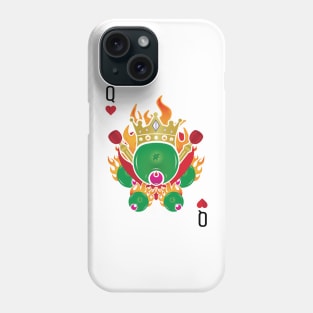 Poison Fire Queen of hearts Phone Case