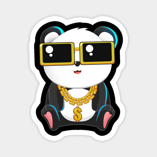 Panda Bear Gangster Chibi Anime Gangsta Lover Gangsta Lover Magnete Teepublic It