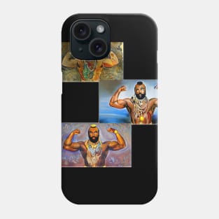 Mr. T Flexing Paintings Phone Case