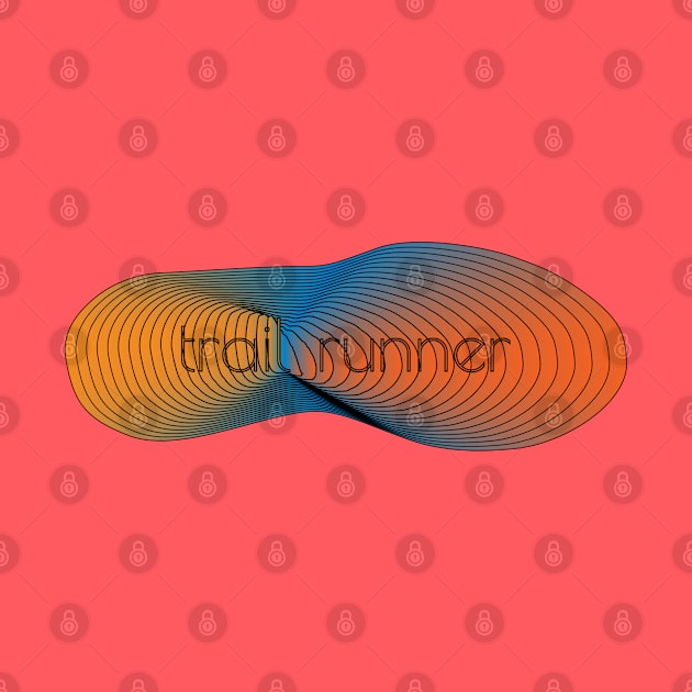 Trail Runner - Orange/Blue by Nuft