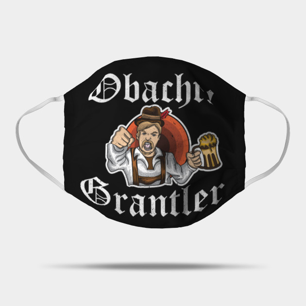 Obacht Grantler Lustiger Bayerischer Vintage Spruch Herren Bayerische Sprueche Maschera Teepublic It