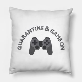 Quarantine & Game On Controller Pillow