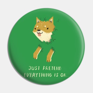 bush shiba Pin