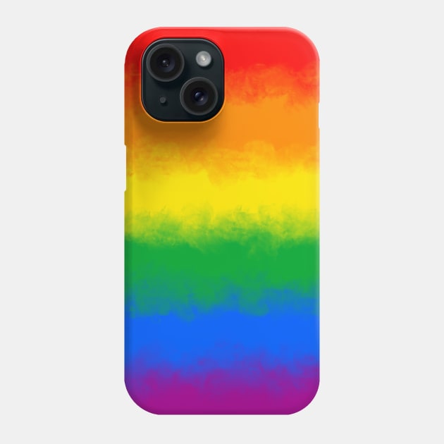 No More Fear #1 Gay Pride Phone Case by Vivid Chaos