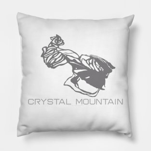 Crystal Mountain Resort 3D Pillow