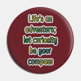 Adventure Typography Collection: Inspiring Quotes for the Brave at Heart Pin