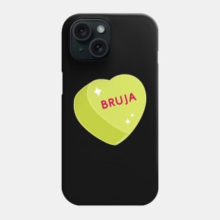 Bruja Candy Heart Valentine's Day Phone Case