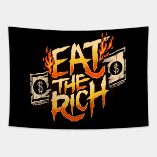 eat the rich Tapestry