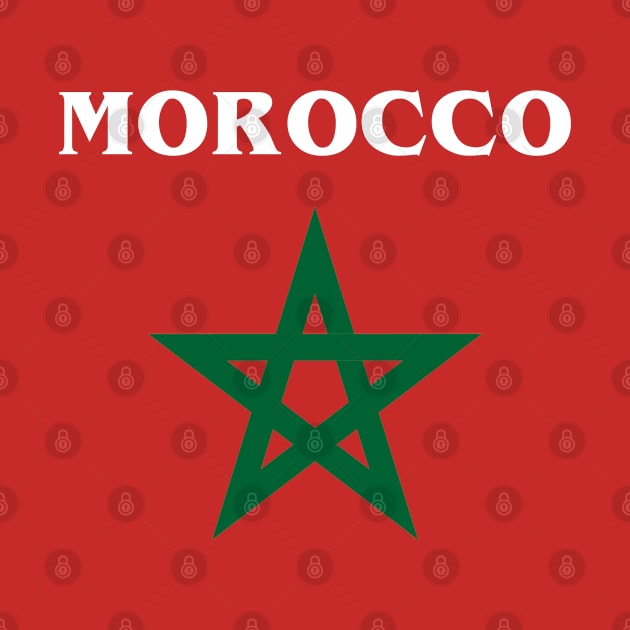 Moroccan Flag by Sham