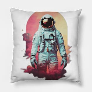 astronaut in the sky Pillow