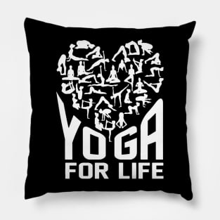 Yoga For Life Pillow