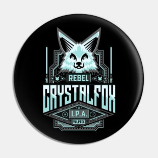 Crystal Fox IPA Pin