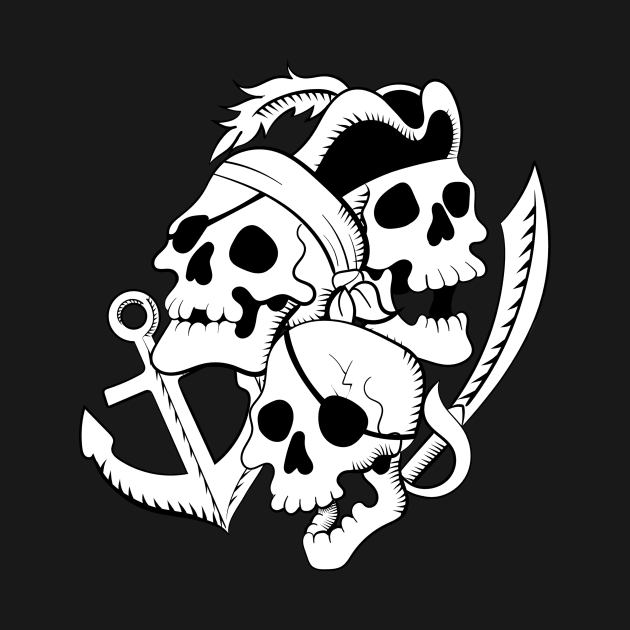 Skull Pirates by EVANARTT