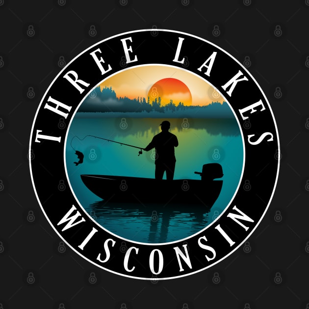 Three Lakes Wisconsin Fishing by BirdsEyeWorks