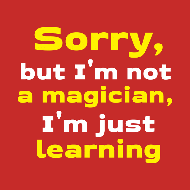 Sorry, but I'm not a magician, I'm just learning by SparkStyleStore