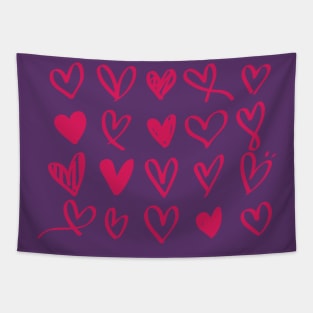 Love Heart Gift for Valentine Day Tapestry