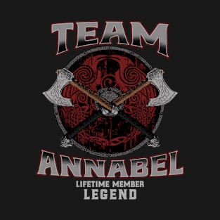 Annabel Name - Lifetime Member Legend - Viking T-Shirt