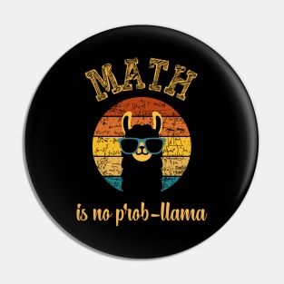 Math Teacher Pin