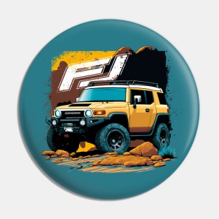 Vintage Style FJ Cruiser Pin