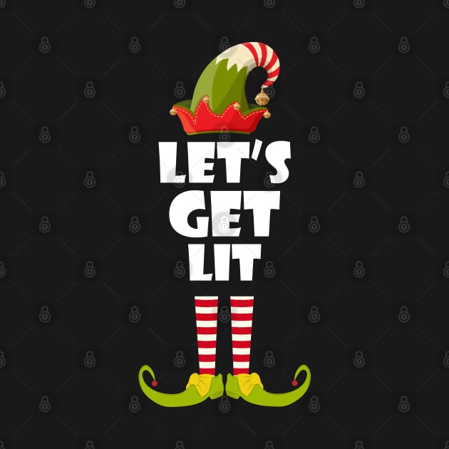 Let's Get Lit Elf Christmas by medrik