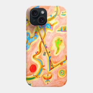 earthly abstract Phone Case