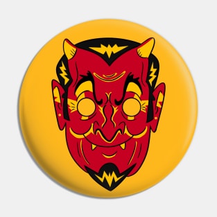 Devil Mask Pin