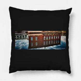 Maine Mill Reflections Pillow