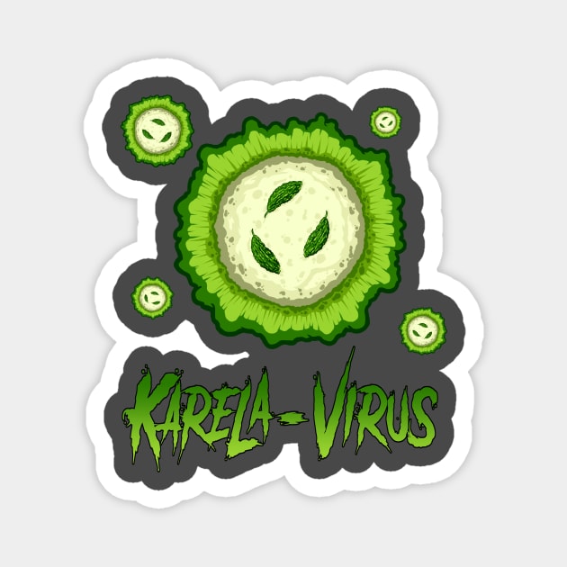 Karela-Virus Magnet by Clif_Knight