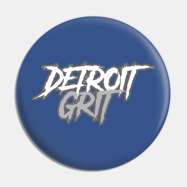 Detroit Grit Pin by HeyBeardMon