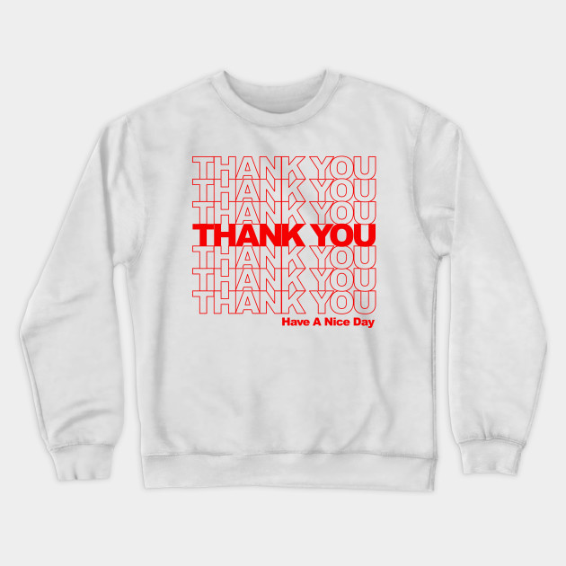thank you sweater