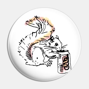 Cola Squirrel Pin