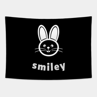 smiley rabbit Tapestry