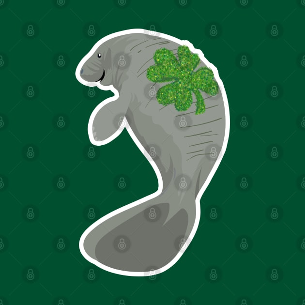 Shamrock Manatee by Peppermint Narwhal