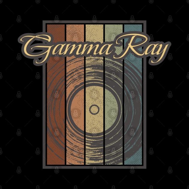 Gamma Ray Vynil Silhouette by North Tight Rope
