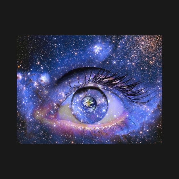 Celestial Vision Unbound by Beard Art eye