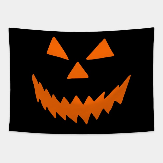 Happy Halloween Pumpkin Tapestry by WiZ Collections