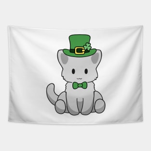 St Patrick White Kitty Tapestry