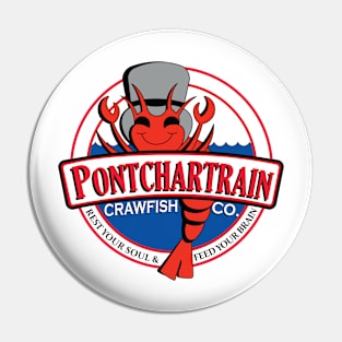 Pontchartrain Crawfish Pin